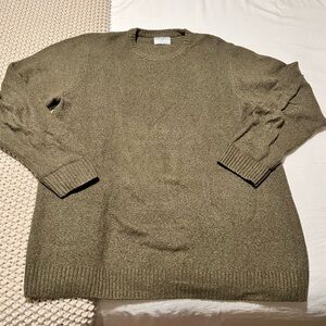 Old Navy Classic Crewneck Sweater, Olive Green in XXL Tall